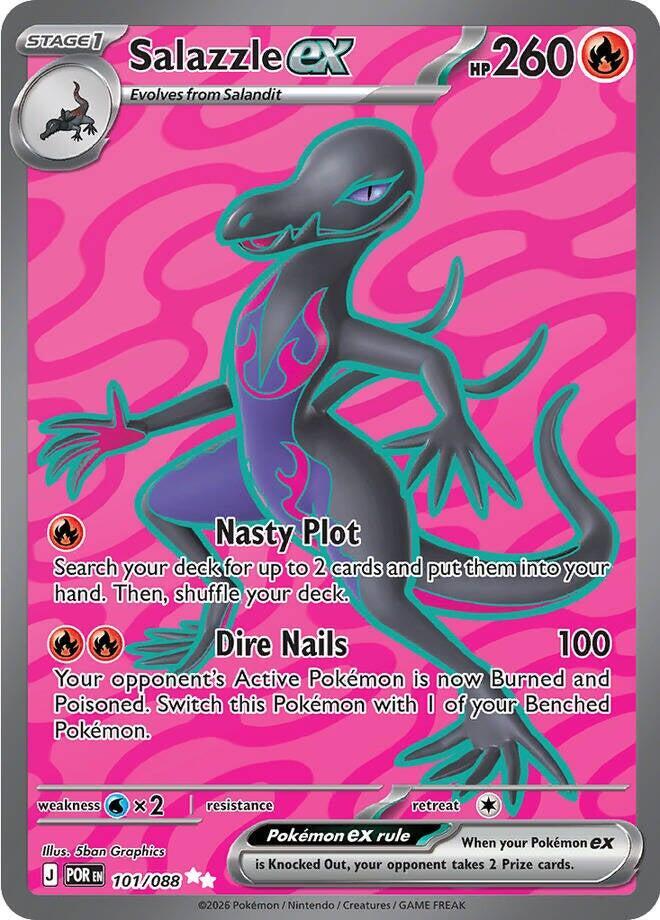 Salazzle ex 101/088 POR