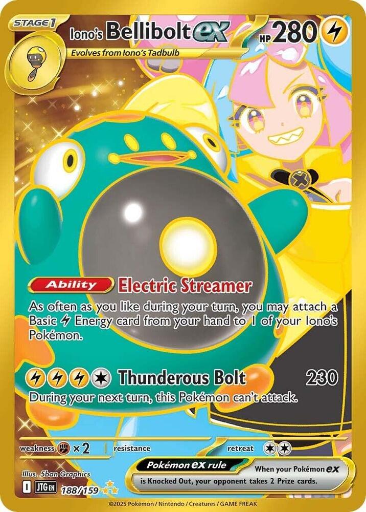 Iono's Bellibolt ex 188/159 JTG