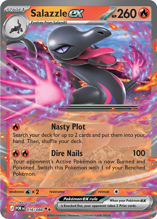 Salazzle ex 016/088 POR