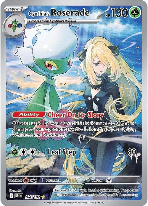 Cynthia's Roserade 184/182 DRI