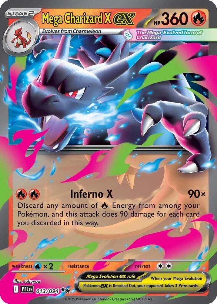 Mega Charizard X ex 013/094 PFL