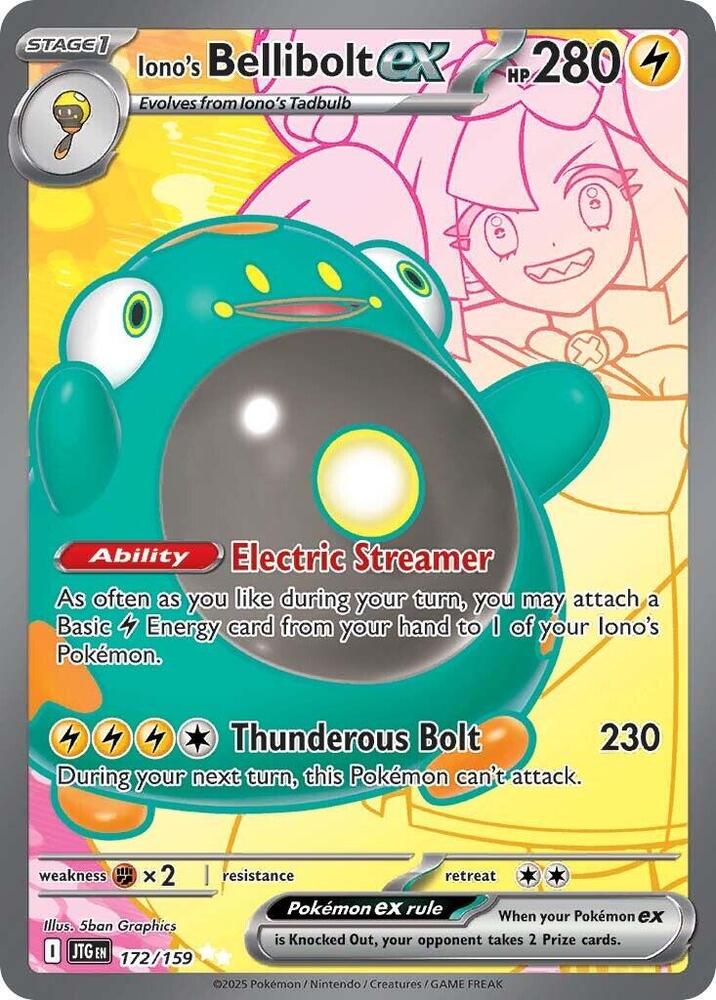 Iono's Bellibolt ex 172/159 JTG