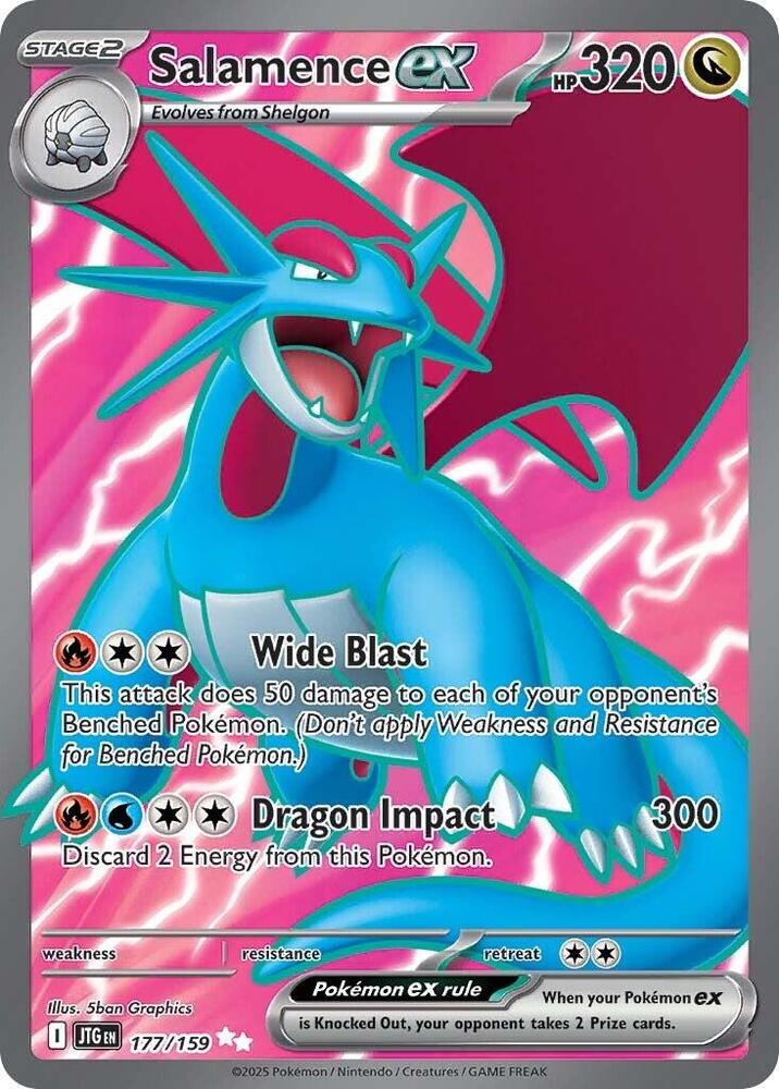 Salamence ex 177/159 JTG