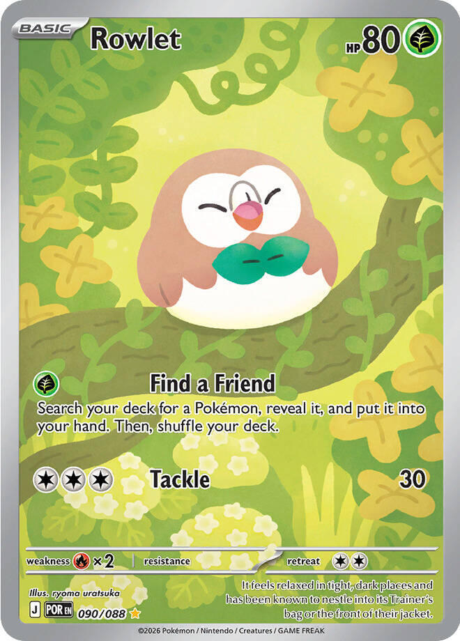 Rowlet 090/088 POR