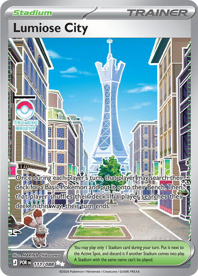 Lumiose City 111/088 POR
