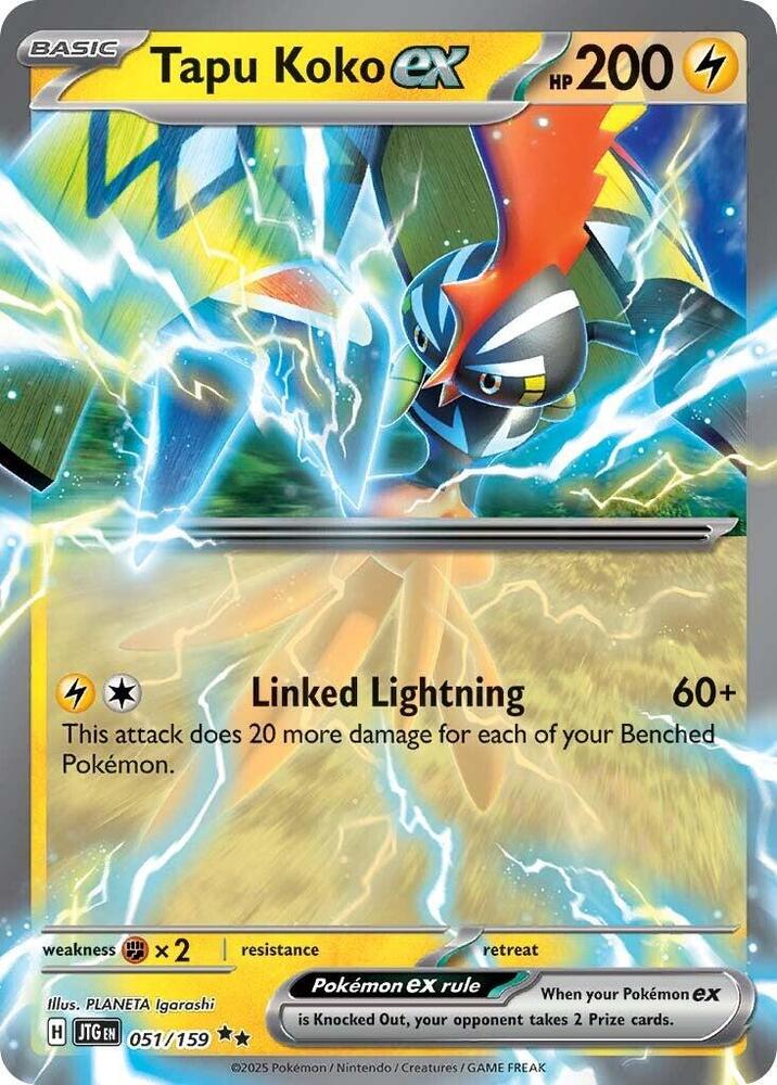 Tapu Koko ex 051/159 JTG