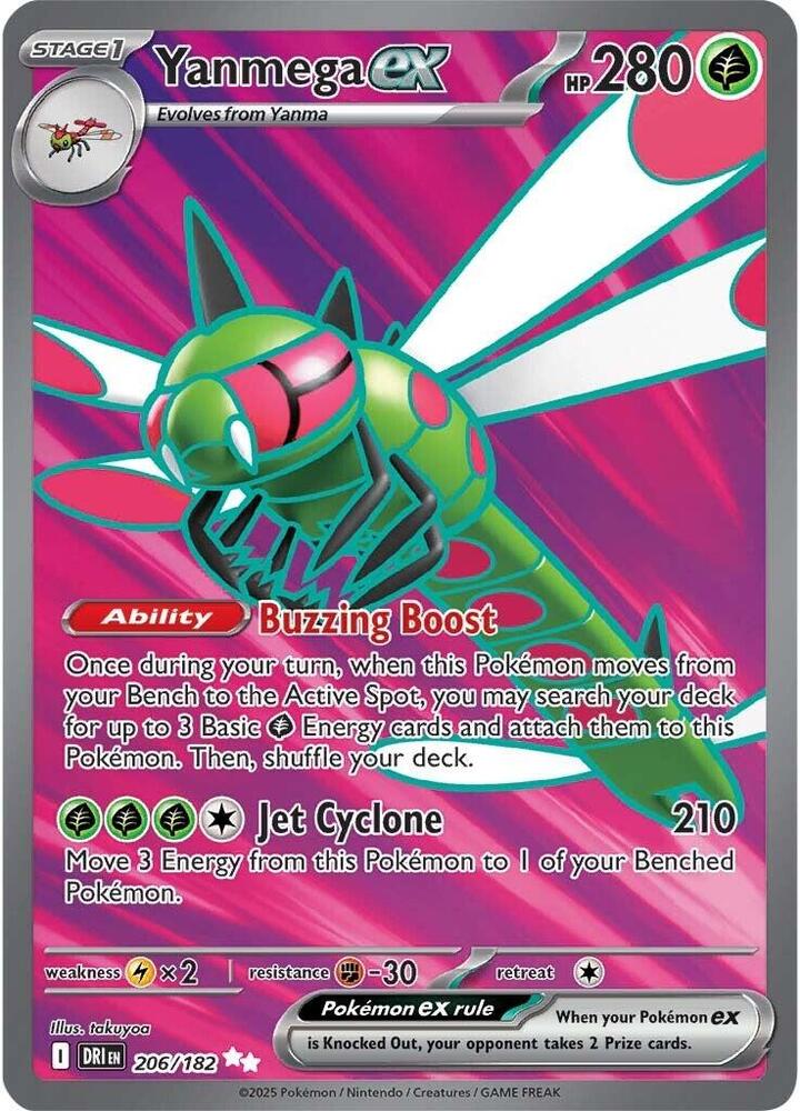 Yanmega ex 206/182 DRI
