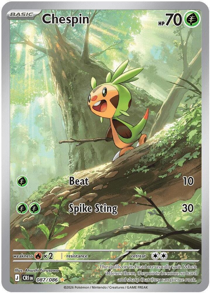 Chespin 087/086 CRI