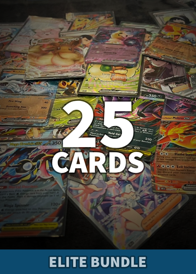 25 Card Elite Pokémon Bundle