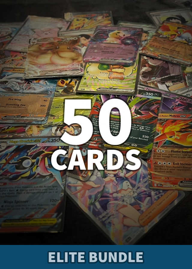 50 Card Elite Pokémon Bundle