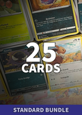 25 Card Standard Pokémon Bundle
