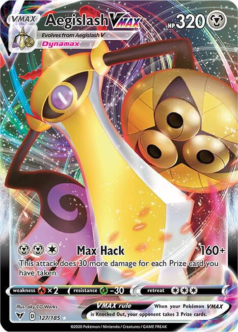 Aegislash VMAX 127/185 SWSH04
