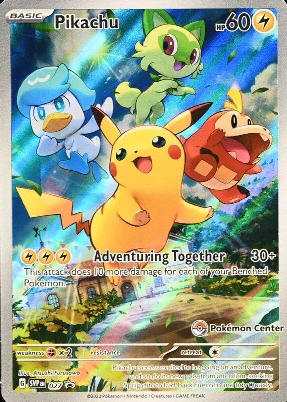 Pikachu SVP027 SVP