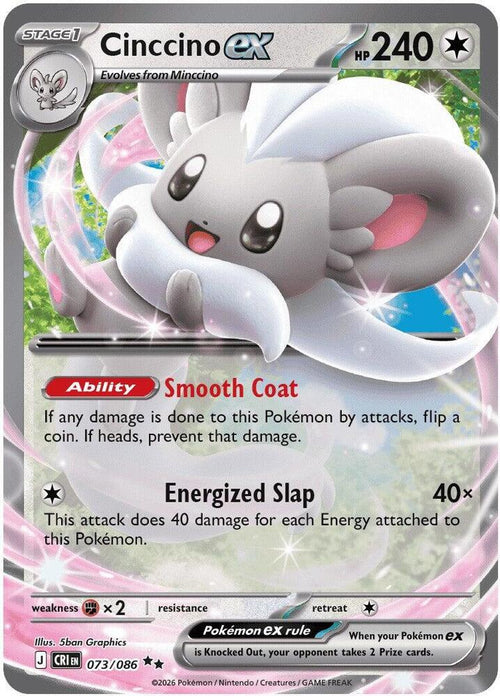 Cinccino ex 073/086 CRI