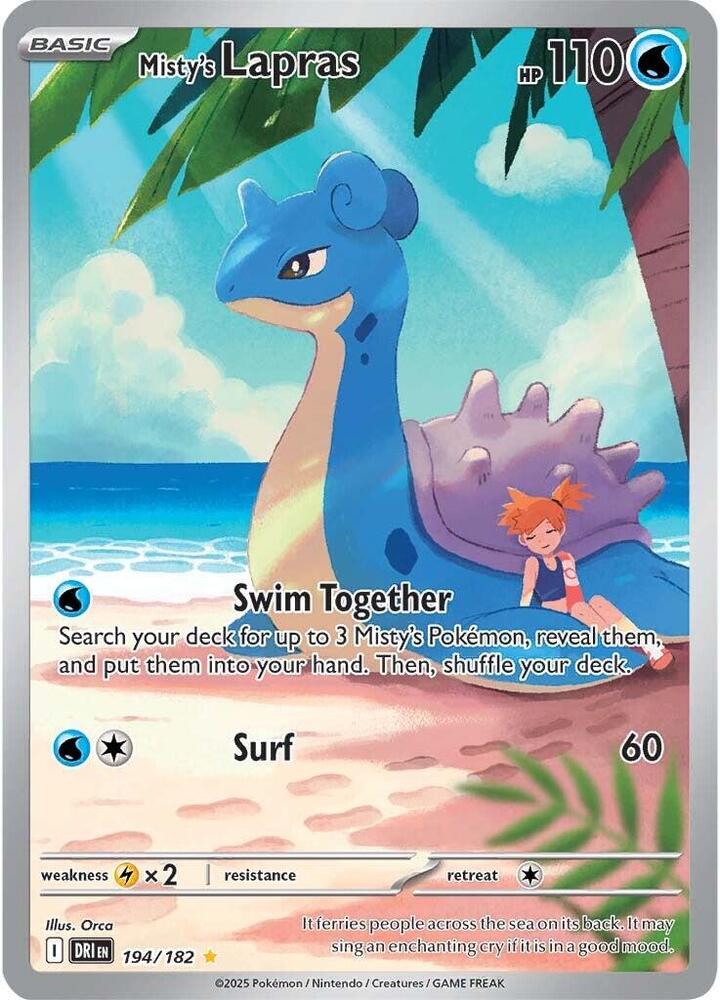 Misty's Lapras 194/182 DRI