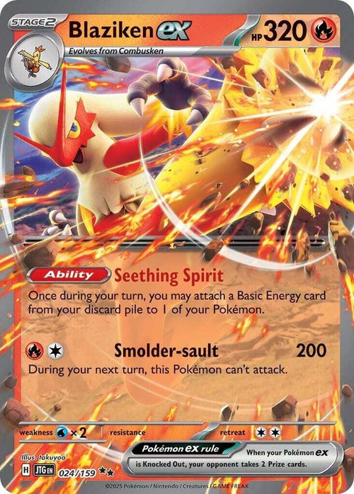 Blaziken ex 024/159 JTG