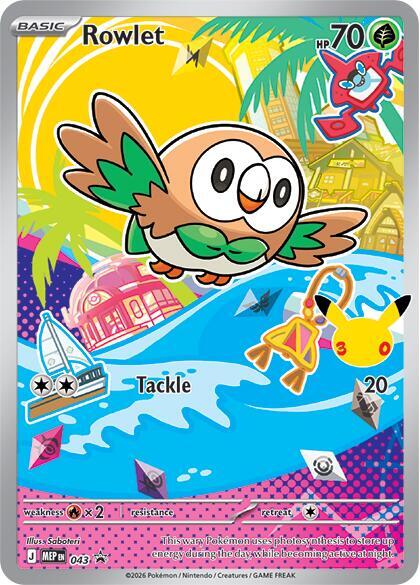 Rowlet MEP043 MEP