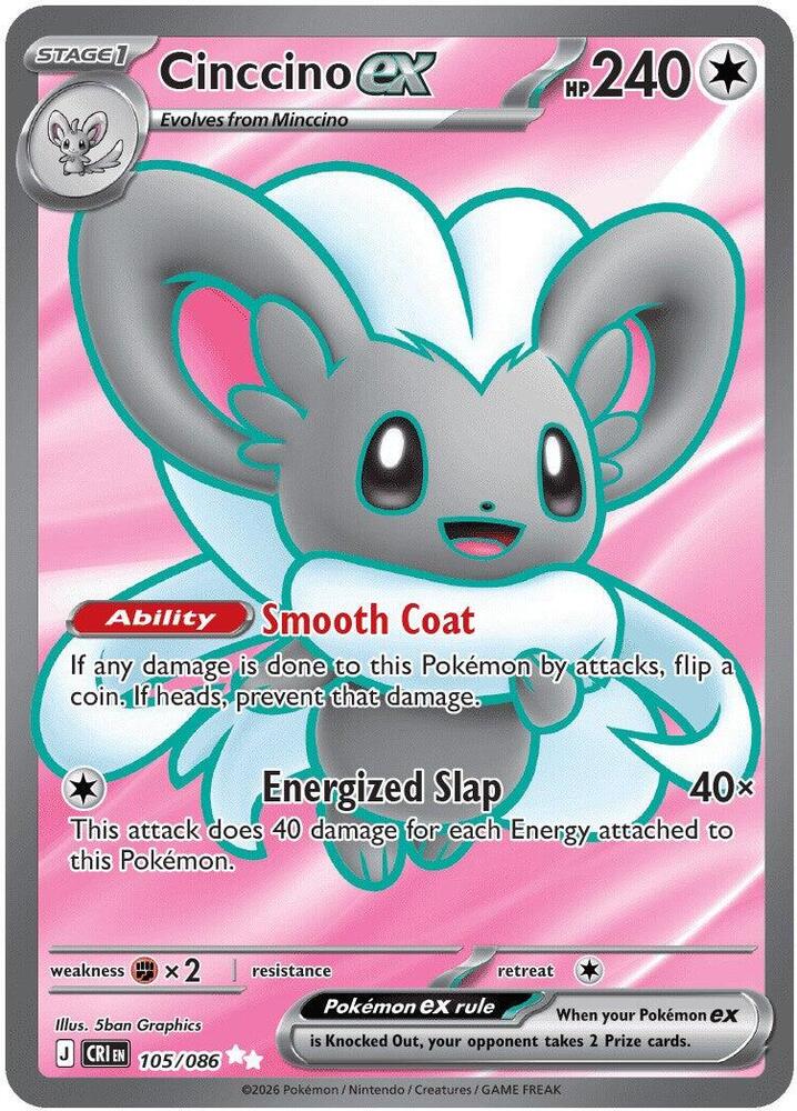 Cinccino ex 105/086 CRI