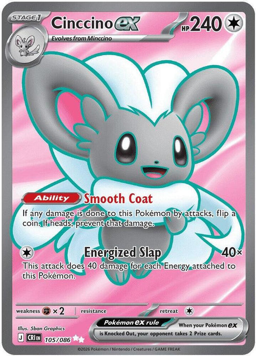 Cinccino ex 105/086 CRI